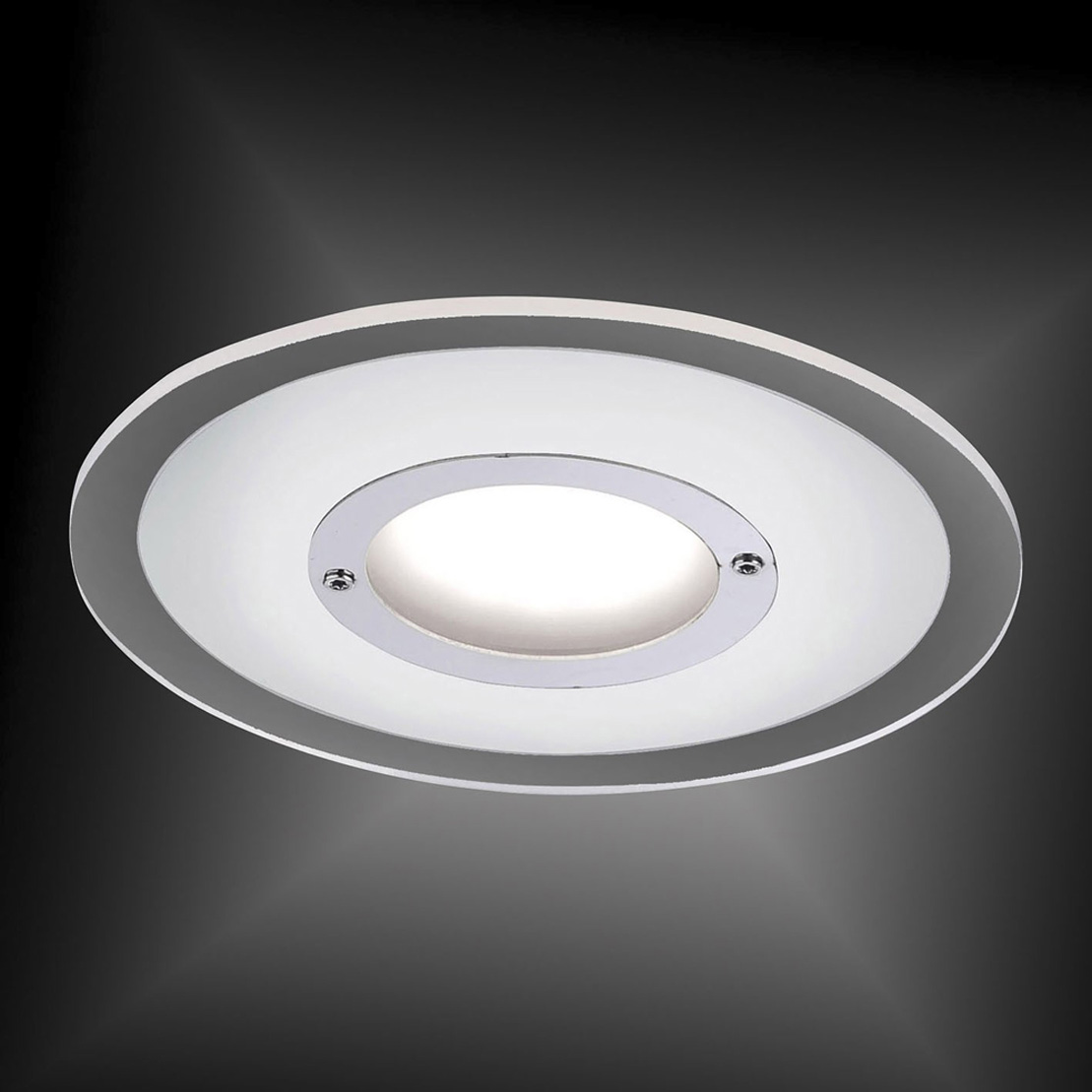 Paul Neuhaus LUMECO - Upotettavavalaisin - Kromi - Integroitu LED - 5,5W LED (incl.)